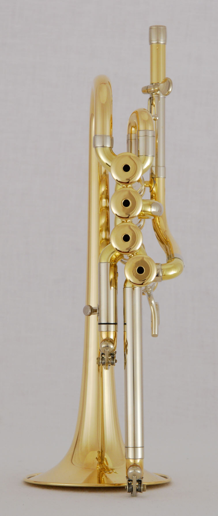 Epiccolo trumpet in G with piston valves
